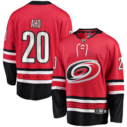 Sebastian Aho Carolina Hurricanes NHL Fanatics Breakaway Home Jersey