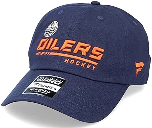 Edmonton Oilers NHL Authentic Pro Rinkside Structured Adjustable Cap