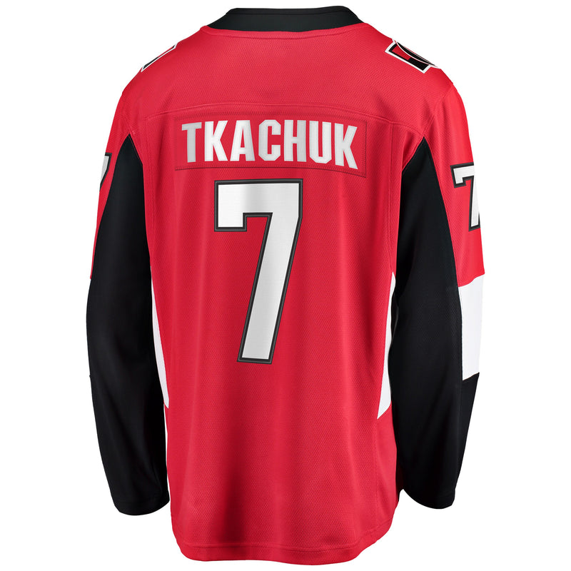 Load image into Gallery viewer, Brady Tkachuk Ottawa Senators NHL Fanatics Breakaway Home Jersey

