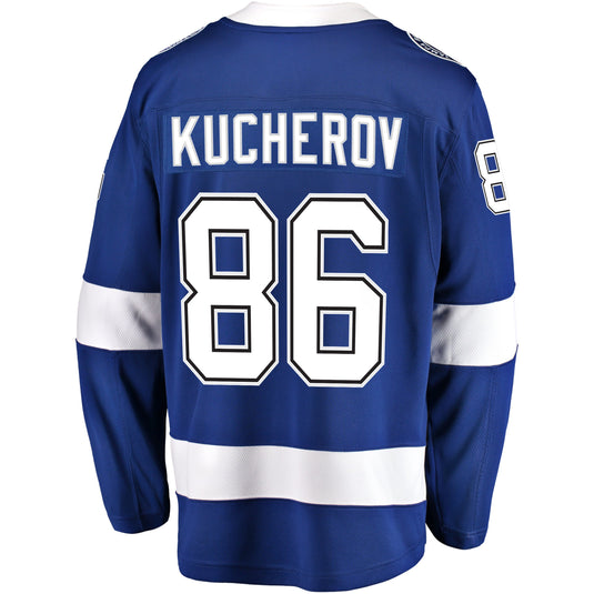 Nikita Kucherov Tampa Bay Lightning NHL Fanatics Breakaway Home Jersey