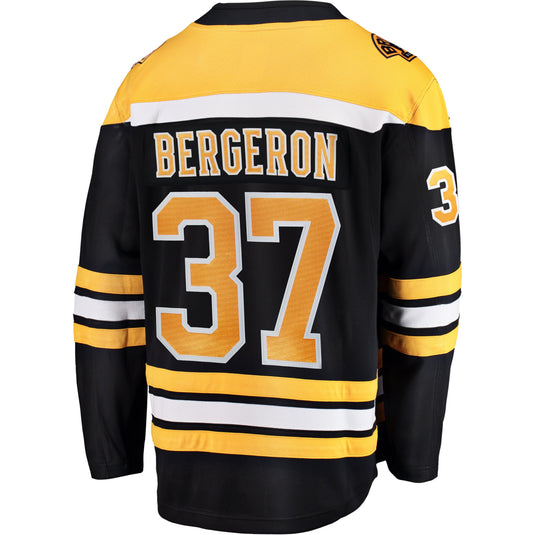 Patrice Bergeron Boston Bruins NHL Fanatics Breakaway Home Jersey