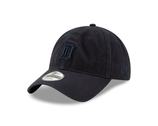 Casquette 9TWENTY Detroit Tigers MLB Core Classic noire sur noire