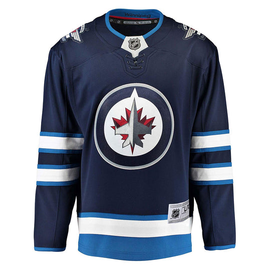 Maillot domicile Premier de la LNH des Jets de Winnipeg pour jeunes