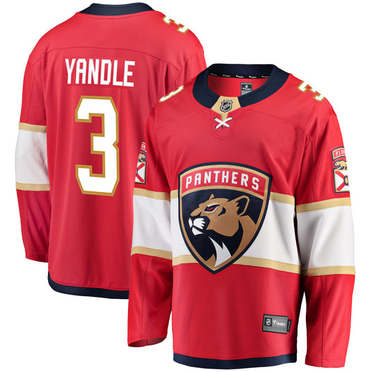 Keith Yandle Florida Panthers NHL Fanatics Breakaway Home Jersey