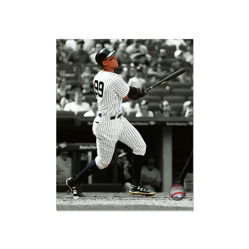 Load image into Gallery viewer, Aaron Judge New York Yankees Engraved Framed Photo - Action Spotlight
