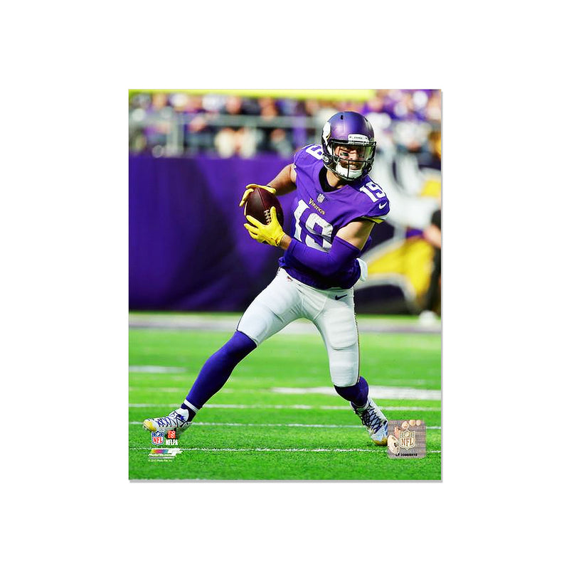 Load image into Gallery viewer, Adam Thielen Minnesota Vikings Engraved Framed Photo - Action
