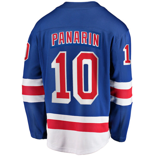 Artemi Panarin New York Rangers NHL Fanatics Breakaway Home Jersey