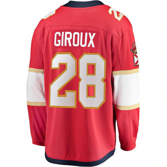 Maillot Domicile Breakaway des Fanatics de la LNH des Panthers de la Floride Claude Giroux