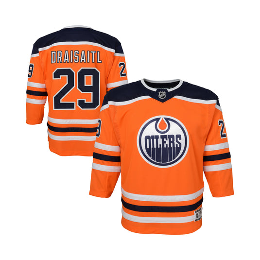Youth Leon Draisaitl Edmonton Oilers NHL Premier Home Jersey