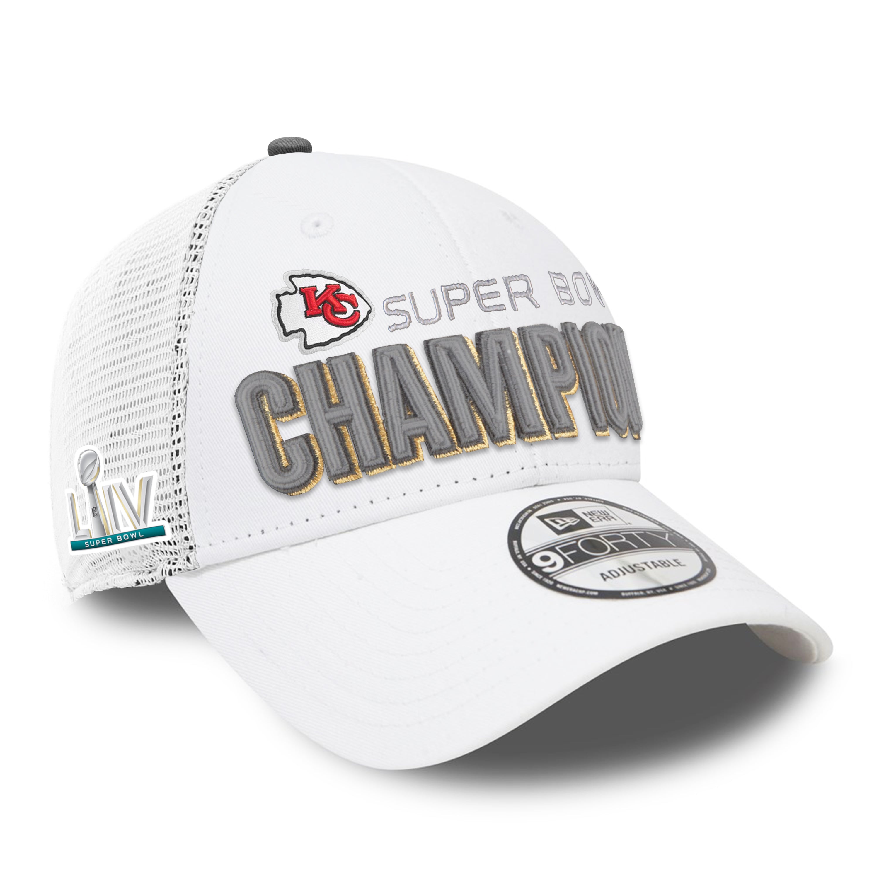 Kansas City Chiefs Super Bowl Champions Hats, Chiefs Locker Room