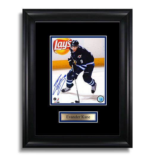 Evander Kane Signed Winnipeg Jets Framed Photo