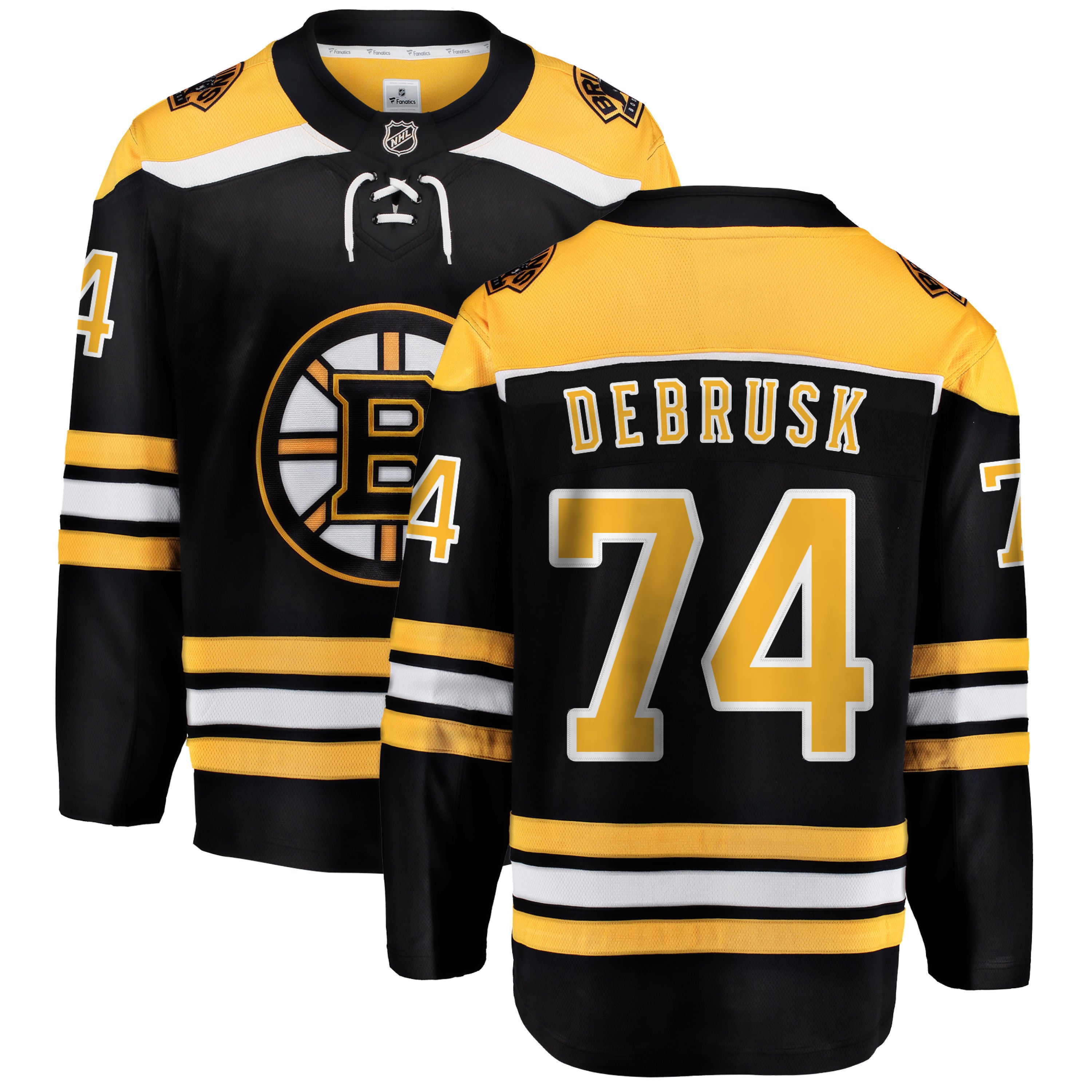 David Pastrnak Boston Bruins Fanatics Branded Name & Number Lace