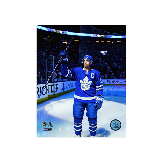 Photo encadrée gravée des Maple Leafs de Toronto de John Tavares - Capitaine