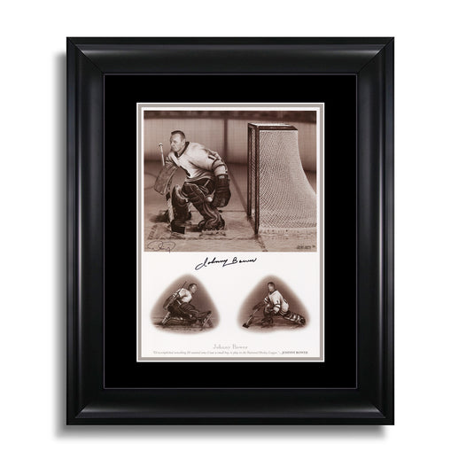 Johnny Bower – Signed Legends Series Print