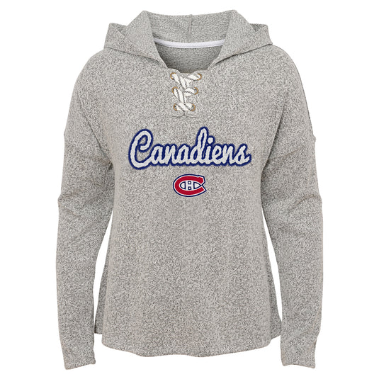 Girl's Montreal Canadiens NHL Zenith Hockey Hoodie