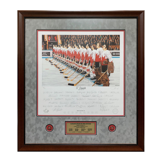 O' Canada – Team Canada 1972 Signed Limited Edition Summit Series Print /972
