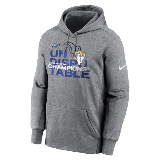 Los Angeles Rams NFL Super Bowl LVI Champions Slogan Sweat à capuche