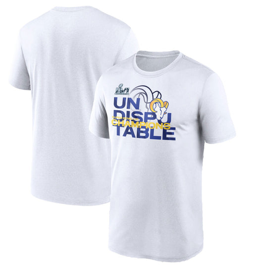T-shirt à slogan Los Angeles Rams NFL Super Bowl LVI Champions