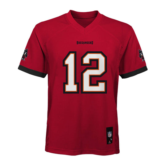 Youth Tom Brady Tampa Bay Buccaneers NFL Nike Game Team Jersey