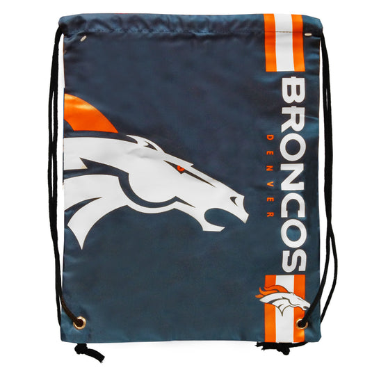 Denver Broncos NFL Big Logo Drawstring Bag