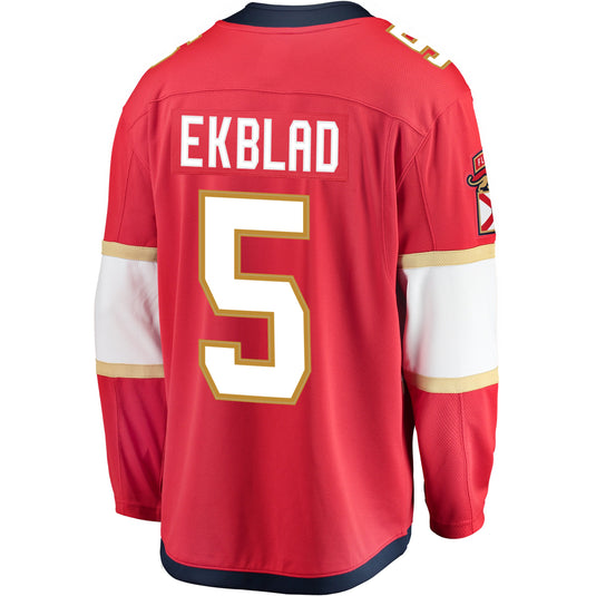 Aaron Ekblad Florida Panthers NHL Fanatics Breakaway Home Jersey