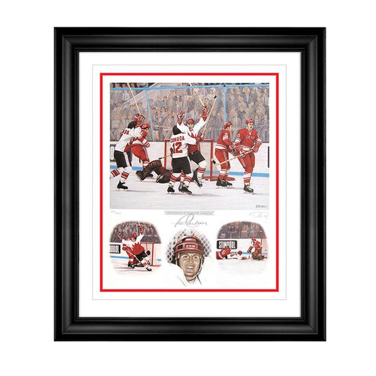 Henderson Scores for Canada – Paul Henderson Signed Limited Edition Summit Series Print