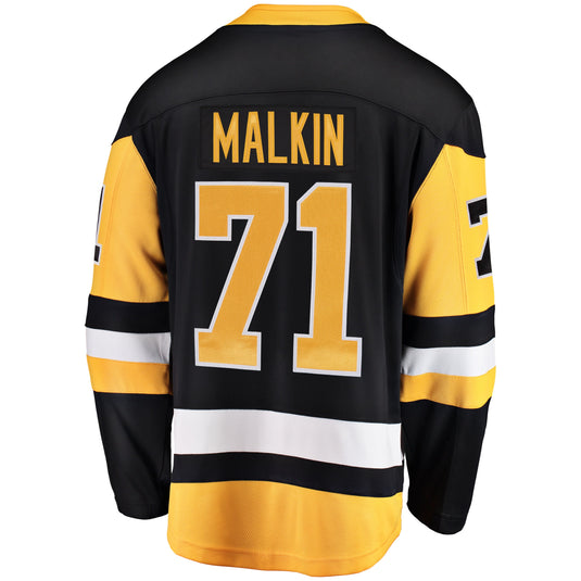 Evgeni Malkin Pittsburgh Penguins NHL Fanatics Breakaway Home Jersey