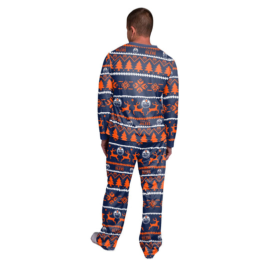Edmonton Oilers NHL Wordmark Pajama Set