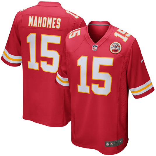 Youth Patrick Mahomes Kansas City Chiefs NFL Nike Game Team Jersey