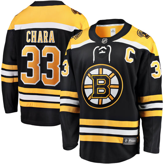 Zdeno Chara Boston Bruins NHL Fanatics Breakaway Home Jersey