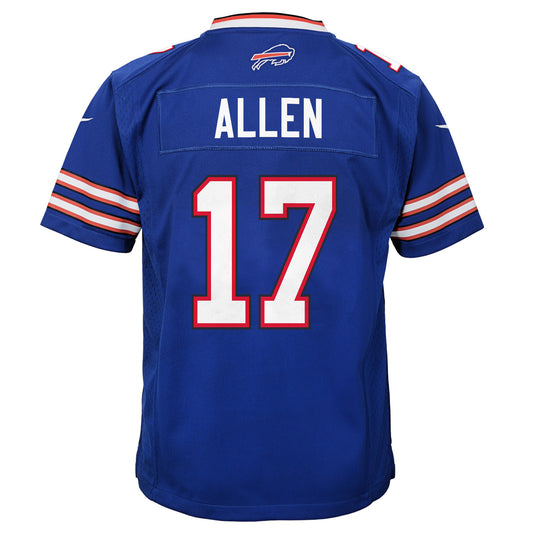 Youth Josh Allen Buffalo Bills NFL Nike Game Team Jersey
