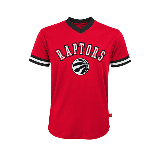 Youth Kyle Lowry Toronto Raptors NBA Printed Mesh Team V-Neck Crew