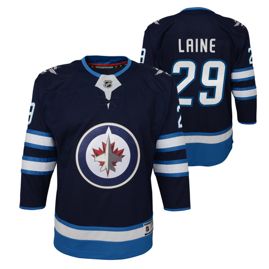 Maillot pour jeunes Laine Patrik Laine Winnipeg Jets NHL Premier Domicile