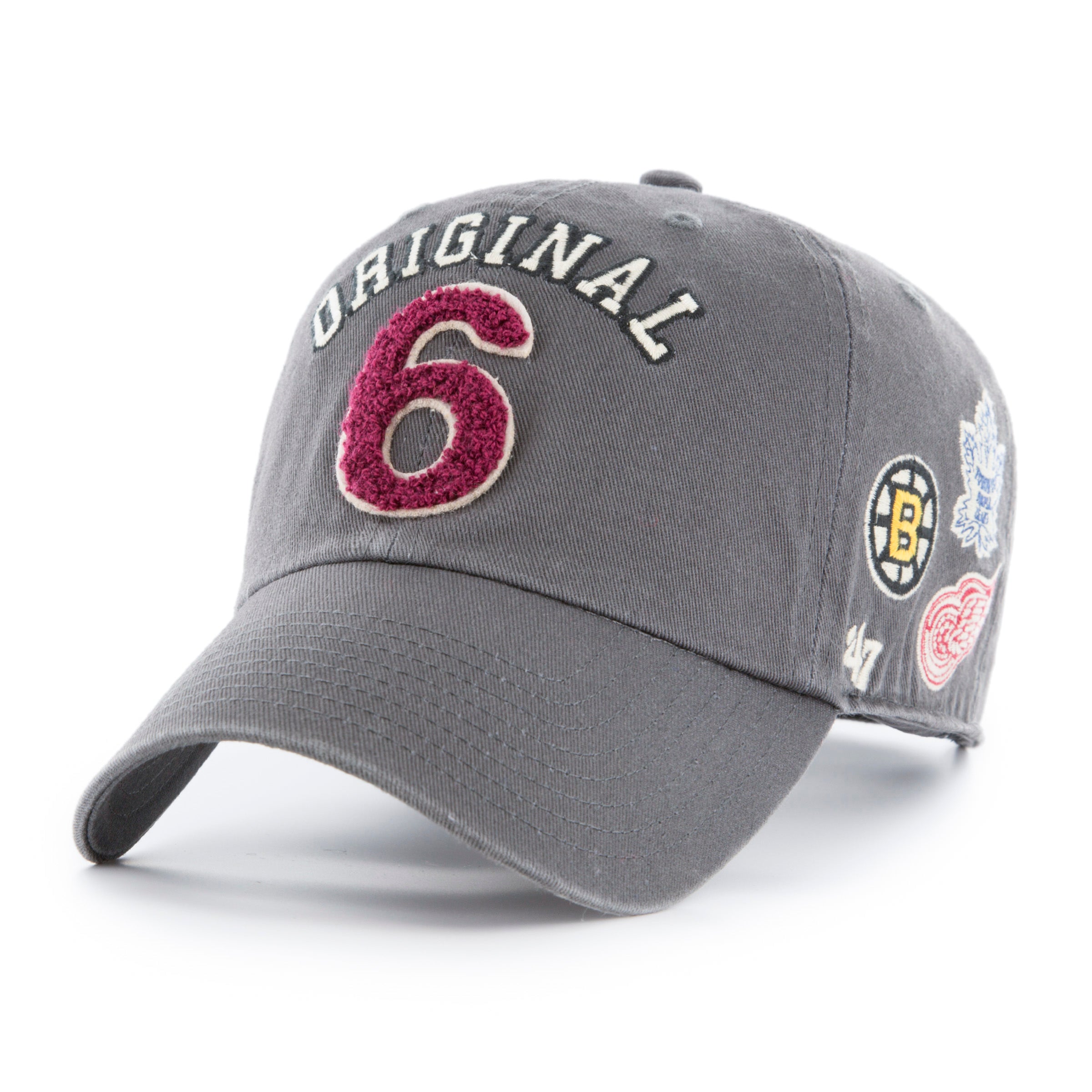 Original 6 hockey best sale hat