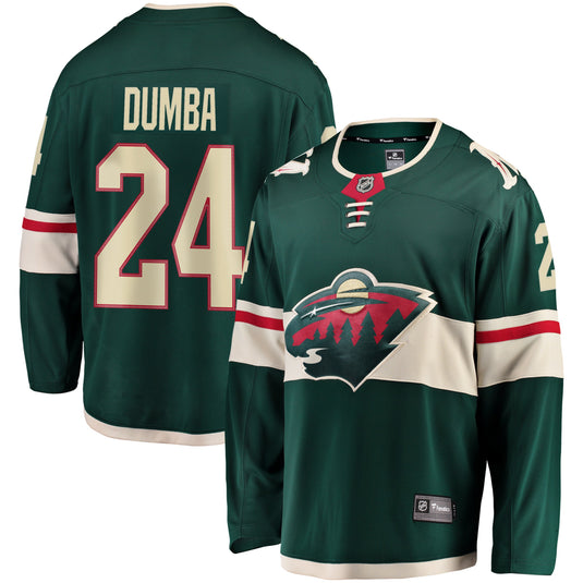 Matt Dumba Minnesota Wild NHL Fanatics Breakaway Maillot Domicile