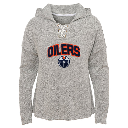 Girls' Edmonton Oilers NHL Eternal Play Hockey Hoodie