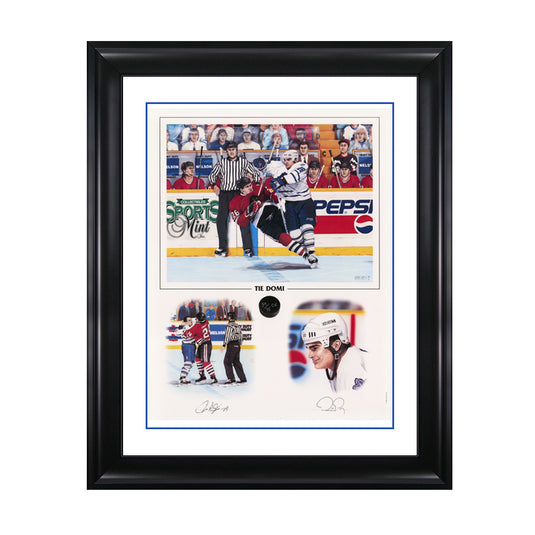 Tie Domi – Signed Toronto Maple Leafs Limited Edition Print