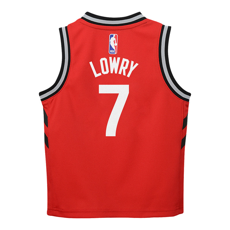 Load image into Gallery viewer, Toddler&#39;s Kyle Lowry Toronto Raptors NBA Replica Road Player Jersey
