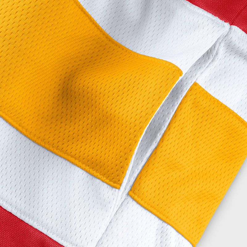 Load image into Gallery viewer, Calgary Flames NHL Puck Deep Lace-Up Hoodie 2.0
