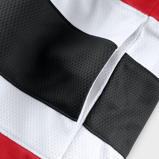 Chicago Blackhawks NHL Puck Deep Lace-Up Hoodie 2.0