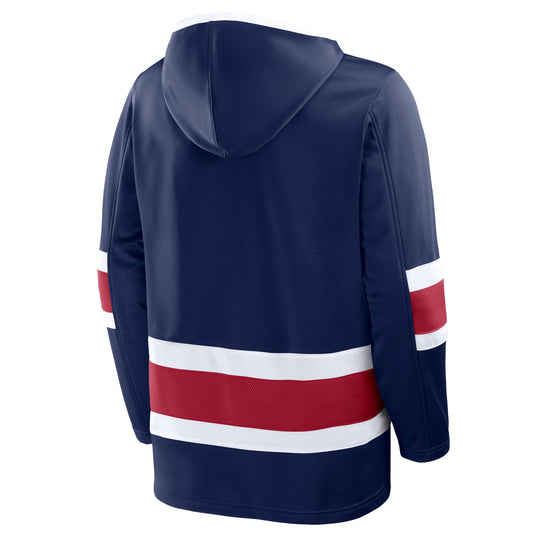 Montreal Canadiens NHL Puck Deep Lace-Up Hoodie 2.0