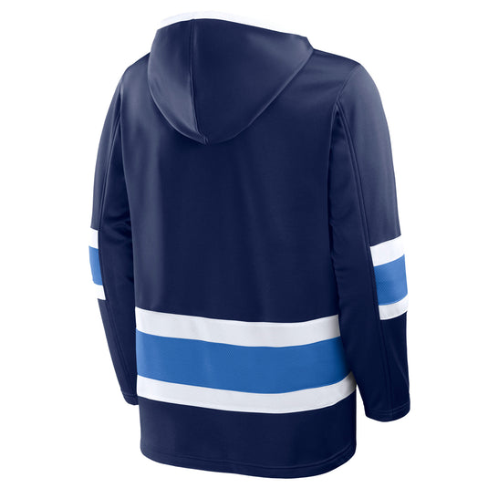 Winnipeg Jets NHL Puck Deep Lace-Up Hoodie 2.0