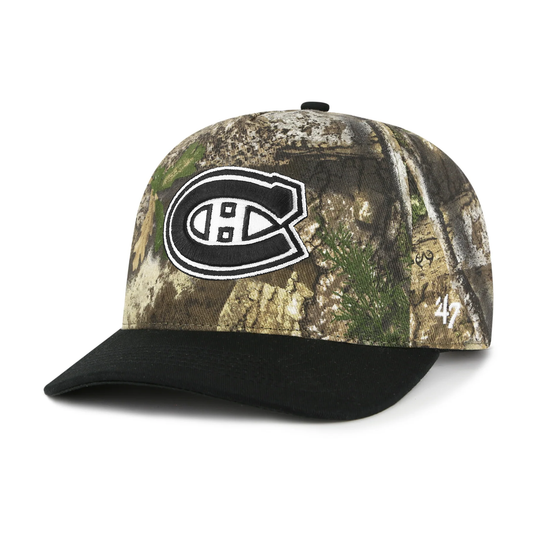 Montreal Canadiens NHL '47 Brand Realtree Hitch Cap