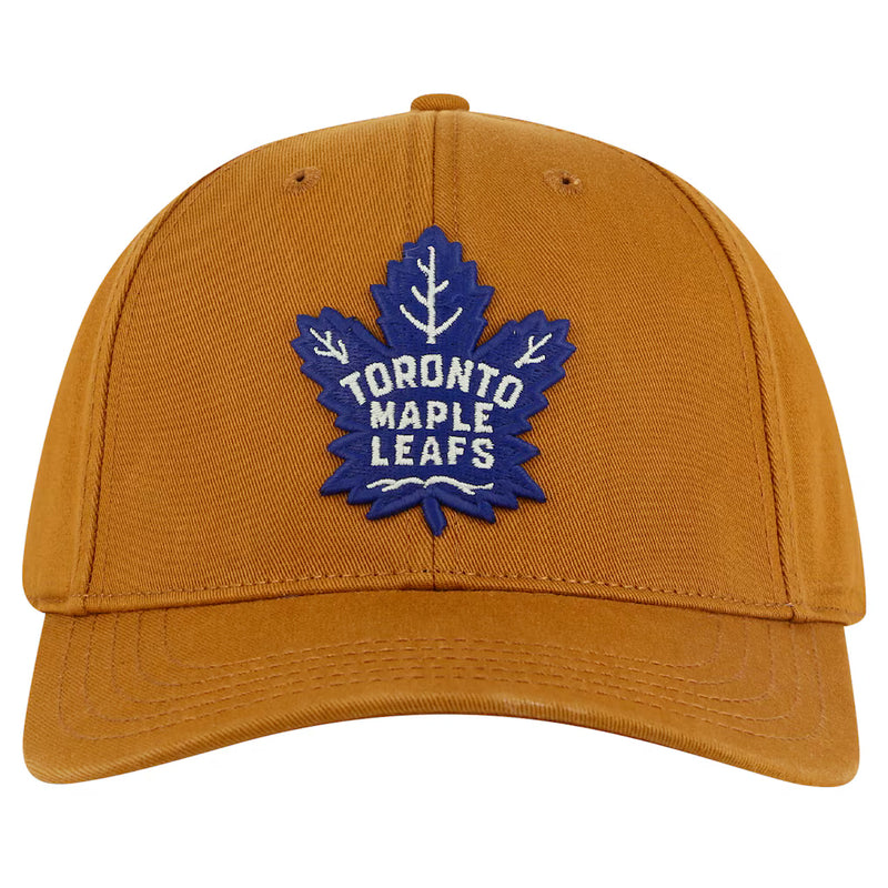 Load image into Gallery viewer, Toronto Maple Leafs NHL Hepcat Washed Twill Adjustable Tan Cap
