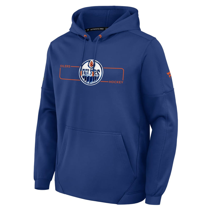 Load image into Gallery viewer, Edmonton Oilers NHL Authentic Pro Rink Fleece Pullover Hoodie
