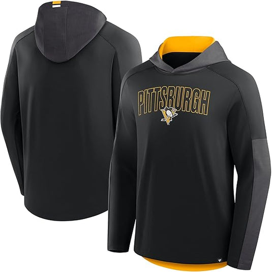 Pittsburgh Penguins NHL Penalty Shot Long Sleeve Hoodie T-Shirt