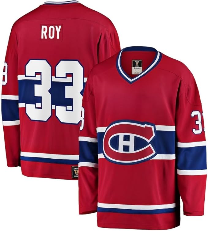 Chargez l&#39;image dans la visionneuse de la galerie, Patrick Roy Canadiens de Montréal NHL Fanatics Breakaway Vintage Jersey
