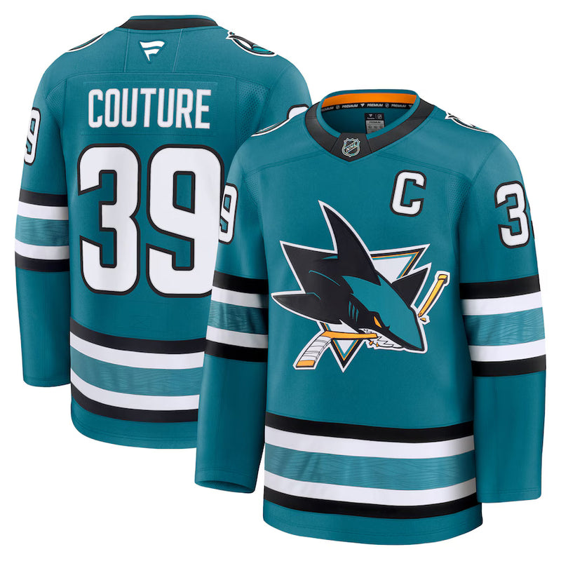 Load image into Gallery viewer, Logan Couture San Jose Sharks NHL Fanatics Premium Home Jersey
