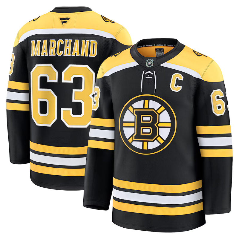 Load image into Gallery viewer, Brad Marchand Boston Bruins NHL Fanatics Premium Home Jersey
