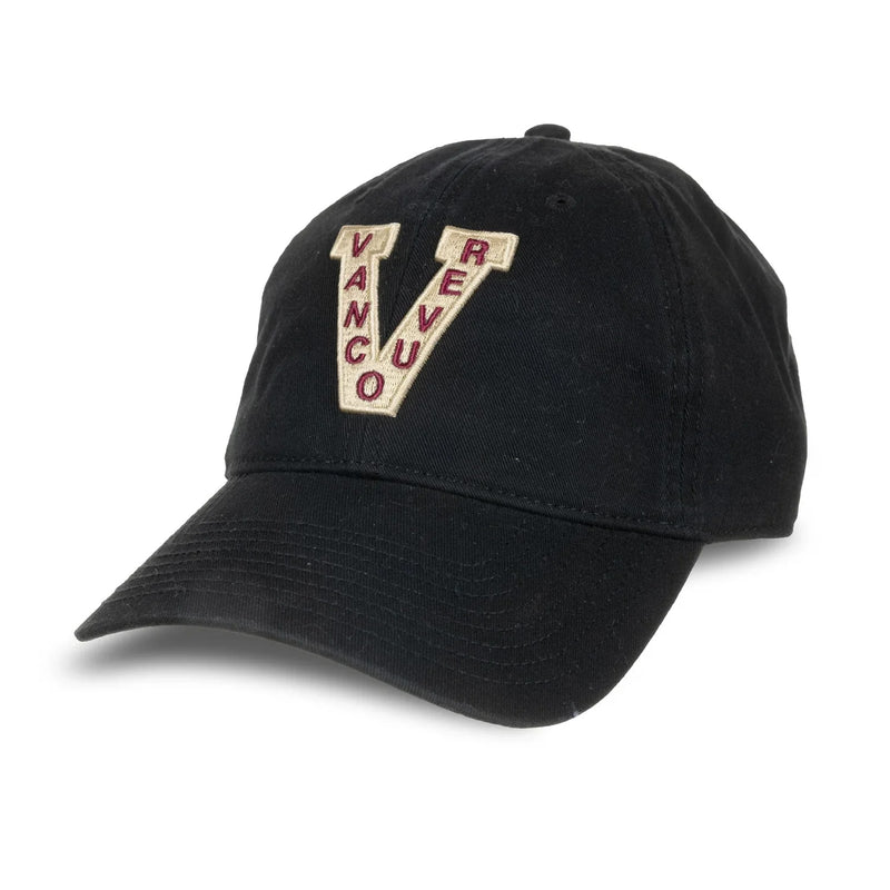 Load image into Gallery viewer, Vancouver Millionaires NHL Vintage Blue Line Black Cap

